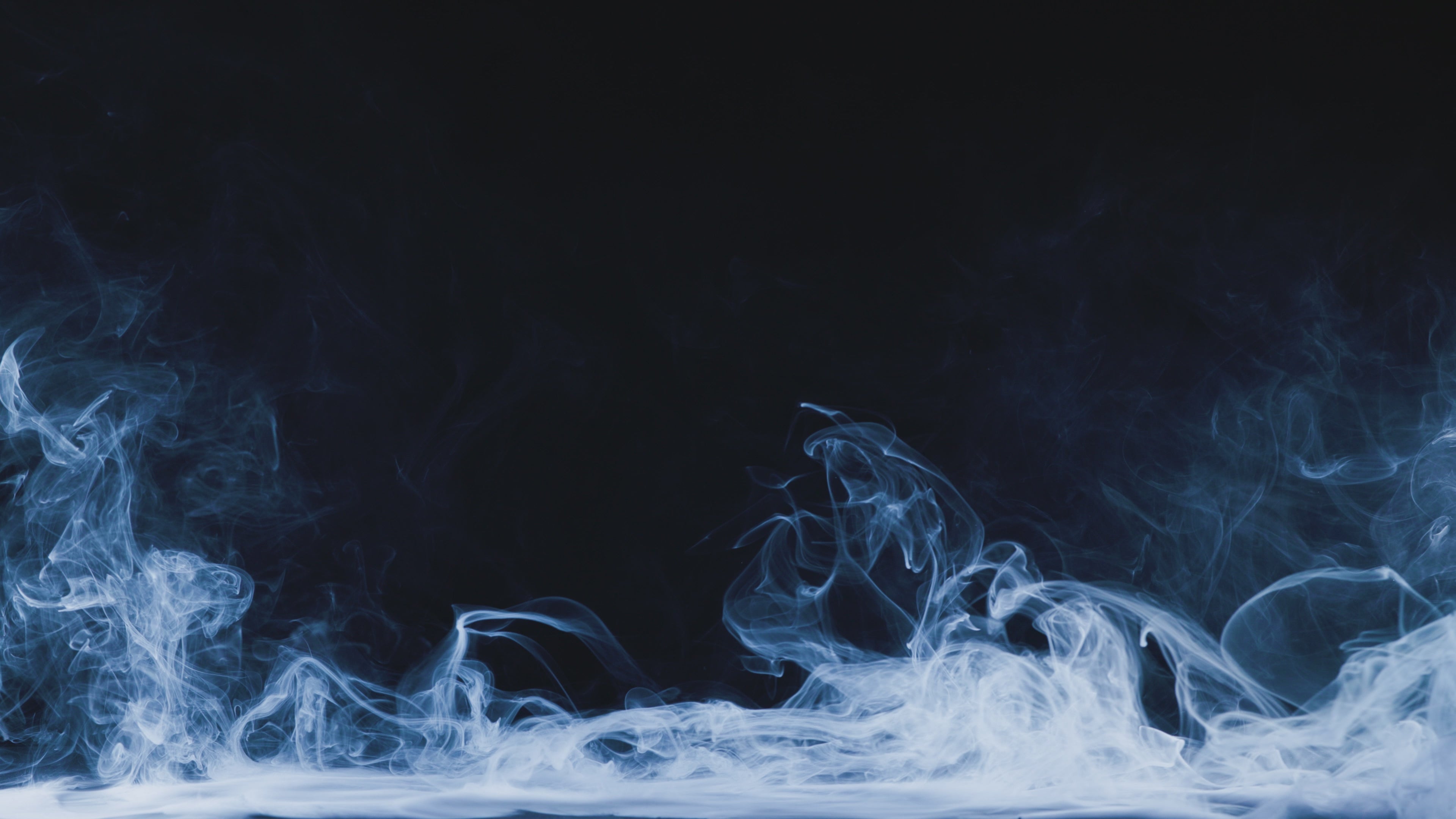 Dry ice fog