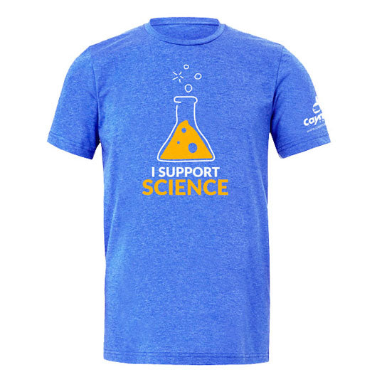 Cayman Chemical I Support Science T-shirt. Mens, Womens, Unisex Tee. Science, Research.